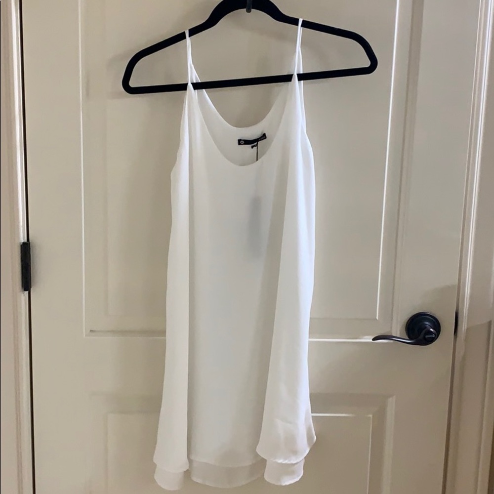 White Mini Dress XS Brand New BNWT KRISA